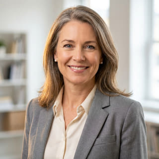 Sarah Coleman, Chief Financial Officer at Kite Ertragmere, shown in a profile image